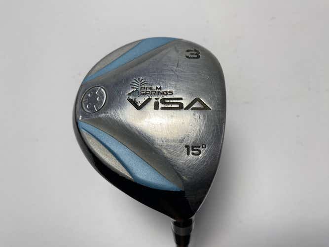 Palm Springs Visa 3 Fairway Wood 15* Ladies Graphite Womens RH