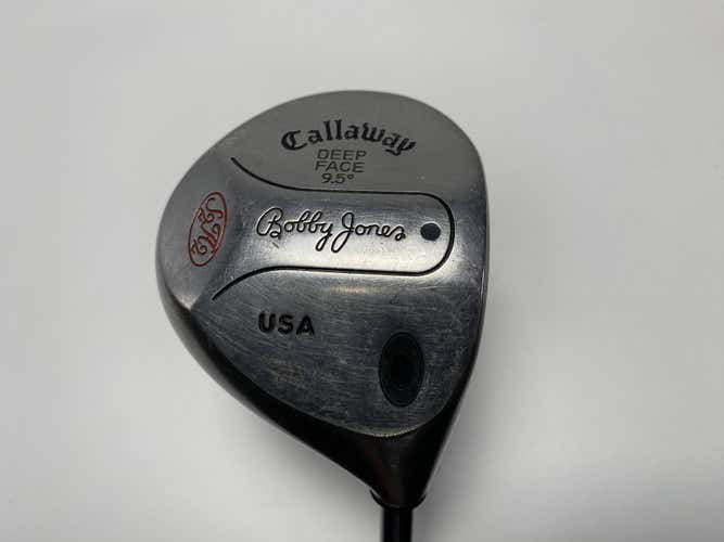 Callaway Bobby Jones Deep Face Driver 9.5* RCH 90 Firm Graphite Mens RH