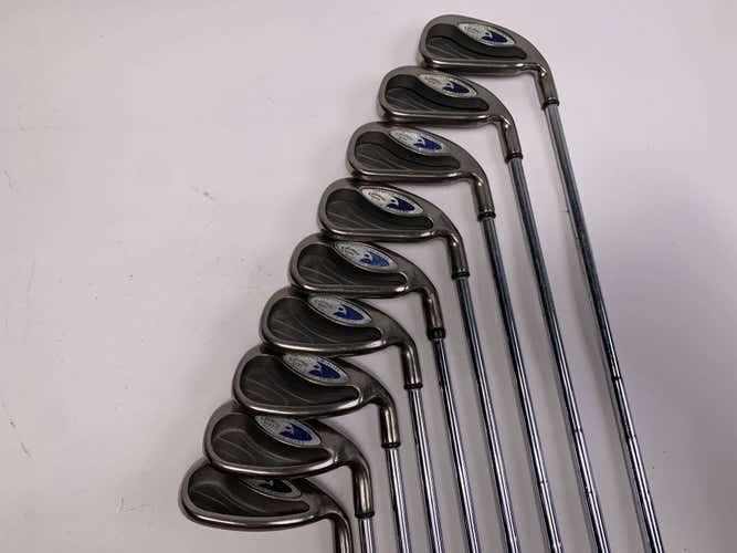 Callaway Hawkeye Iron Set 3-PW+LW Regular Steel Mens RH