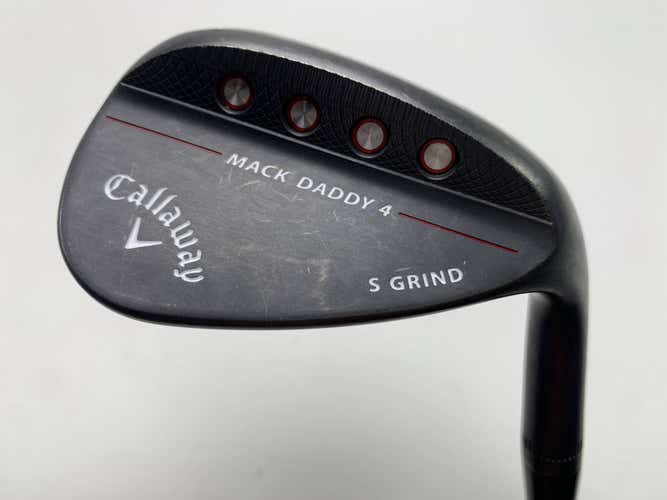 Callaway Mack Daddy 4 Black Gap Wedge GW 52* 10 Bounce S-Grind 85ST 85g RH