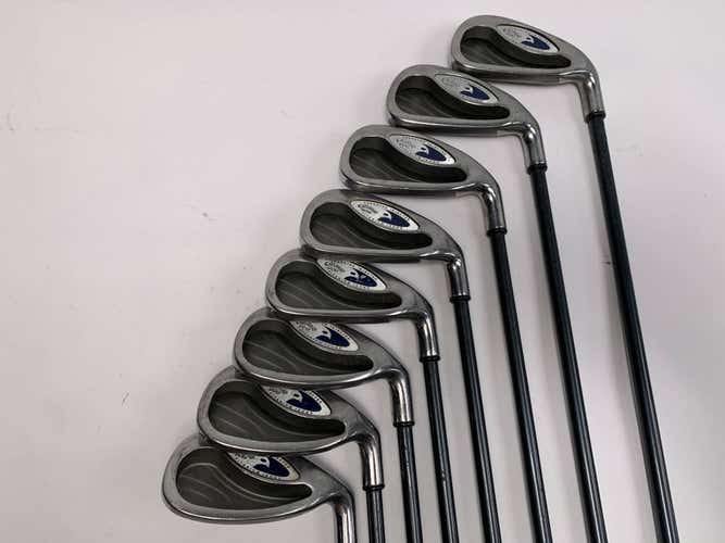 Callaway Hawkeye Iron Set 3-PW Regular Graphite Mens RH