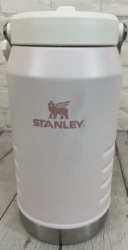 Stanley 64oz Iceflow Vacuum Insulated Jug Flipstraw Lid With Handle Roze Quartz