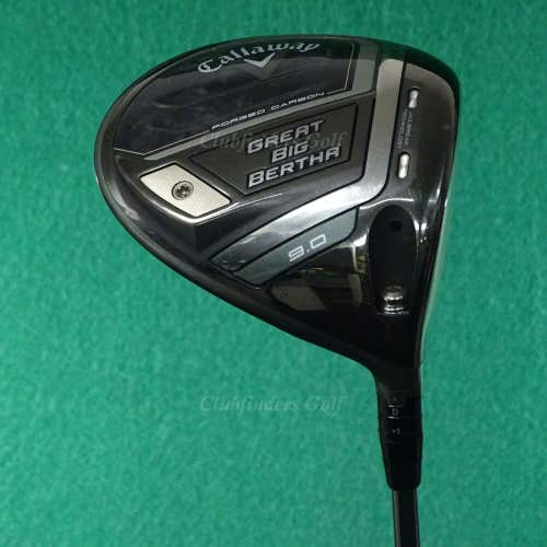 Callaway 2023 Great Big Bertha 9.0° Driver UST Mamiya Helium 5F4 Graphite Stiff