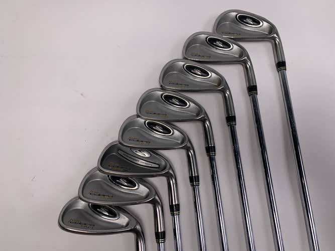 Cobra SS-i Oversize Iron Set 3-9+SW Precision Microtaper 105g Regular Steel RH