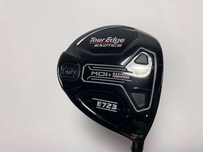 Tour Edge Exotics E723 3 Fairway Wood 15* Tensei Blue AV Series Xlink Stiff RH