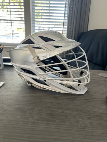 Silver Chrome Cascade XRS Helmet