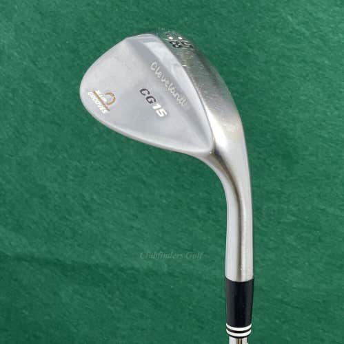 Cleveland CG15 Satin Chrome 58-12 58° Lob Wedge Flex Traction Steel