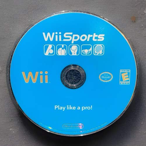 Wii Sports (Nintendo Wii, 2006) Tested Works, Disc Only