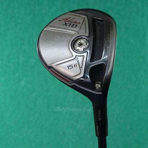 Adams XTD Ti Fairway 15° 3 Wood Fujikura Fit-On E 370 Graphite Extra Stiff