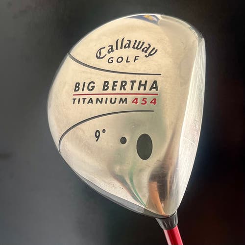 CALLAWAY BIG BERTHA TITANIUM 454 9 DEGREE DRIVER