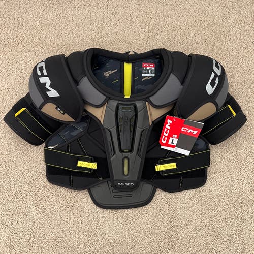 (Size Large) CCM Tacks AS580 Shoulder Pads Senior Medium Brand New