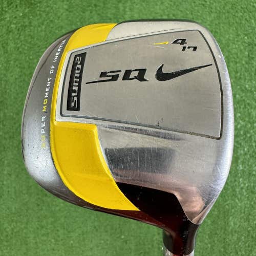 Nike SQ SUMO 2 4 Wood 17 Degree UST Mamiya 65 Gold Senior A Flex RH 42.5”