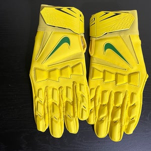 Nike Promo Oregon Ducks HyperBeast 2 Football Gloves Size XL Player Exclusive Team Issue