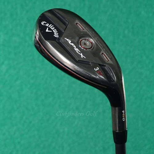 Callaway Apex Pro 2021 20° Hybrid 3 Iron Mitsubishi MMT HY 80 S Graphite Stiff