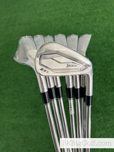 NEW Srixon ZX5 / ZX7 Combo Iron Set 4-P / KBS Tour 110 Regular