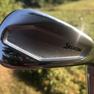 Srixon ZX4 7-Iron, Righty, Regular Flex, -1/2", Steel, Authentic Demo/Fitting,