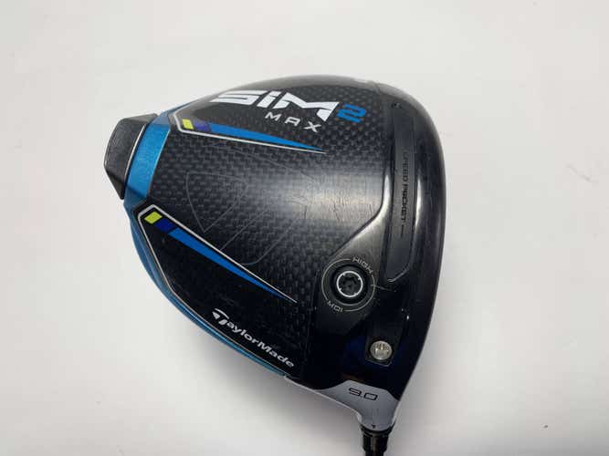 TaylorMade SIM2 MAX Driver 9* Fujikura Ventus Blue 5-S Stiff Graphite Mens RH