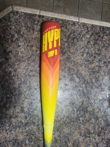 Used 2024 Easton Hype Fire USSSA Certified Bat (-10) Composite 19 oz 29"