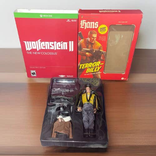 Wolfenstein II 2 The New Colossus Collector's Edition (Microsoft Xbox One, 2017)