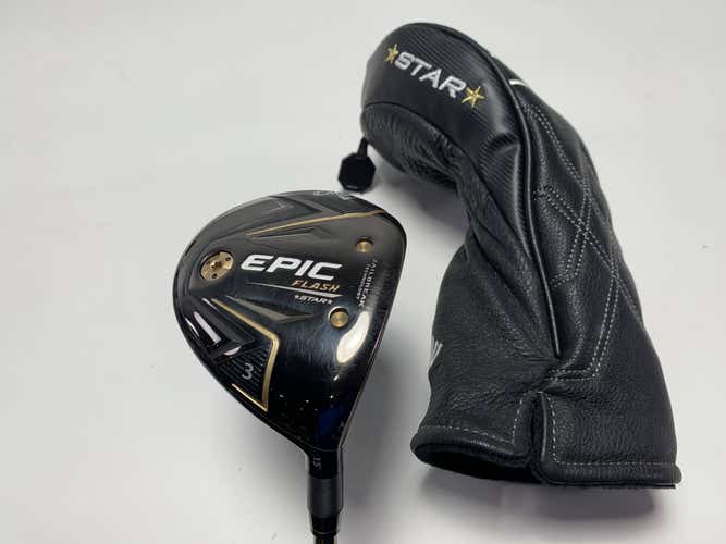 Callaway EPIC Flash Star 3 Fairway Wood 15* ATTAS Speed Series 40g Regular RH HC