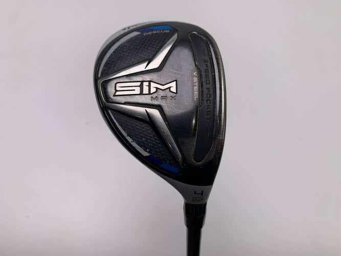 TaylorMade SIM MAX 4 Hybrid 22* Fujikura Ventus Blue 5A Senior Graphite Mens RH