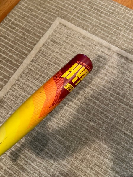 Used 2024 Easton USSSA Certified Composite 18 oz 28" Hype Fire Bat