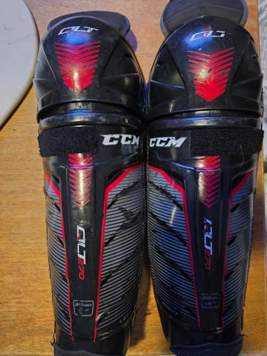 Used Senior CCM QLT 270 15" Shin Pads