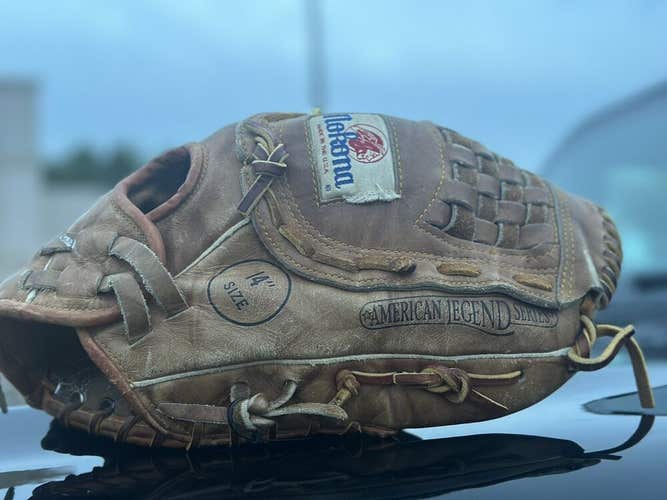 RARE NOKONA PROFESSIONAL MODEL AMG 700 14” RHT SOFTBALL BASEBALL GLOVE