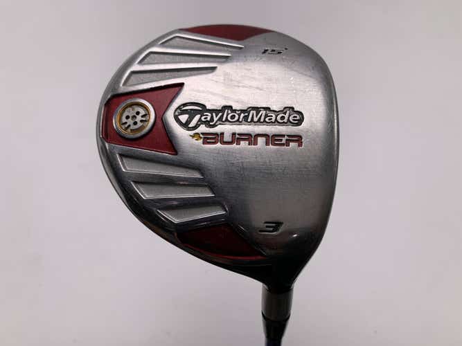 TaylorMade Burner Steel 2007 3 Fairway Wood 15* Pro Launch Blue Stiff RH