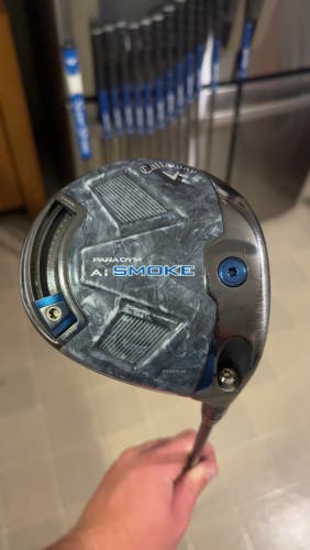 Used Men's Callaway Right Handed Extra Stiff Flex 10.5 Loft Paradym AI Smoke Max Driver