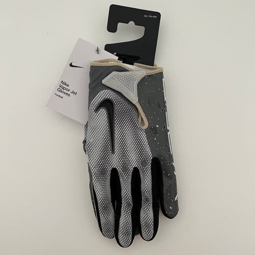 (Size XXL) Nike Vapor Jet 7.0 'Energy Gray' Football Gloves