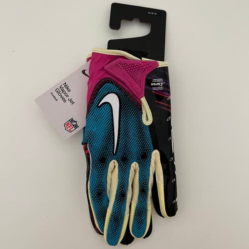 (Size Medium) Nike Vapor Jet 7.0 'Combine' Football Gloves