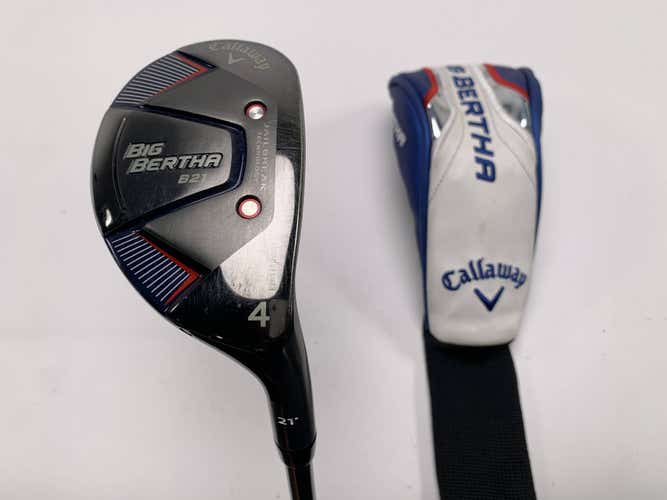 Callaway Big Bertha B21 4 Hybrid 21* RCH 65 65g Senior Graphite Mens RH HC