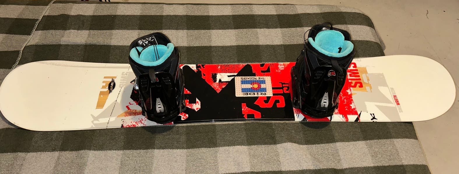 Sims/Salomon Snowboard package set | SidelineSwap | Buy and Sell