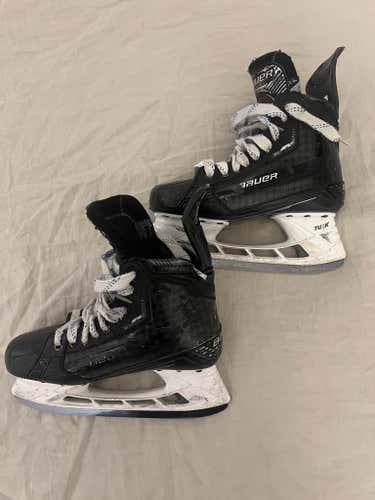 Used Intermediate Bauer 6 Supreme Mach Skates With Ls Pulse TI Blades