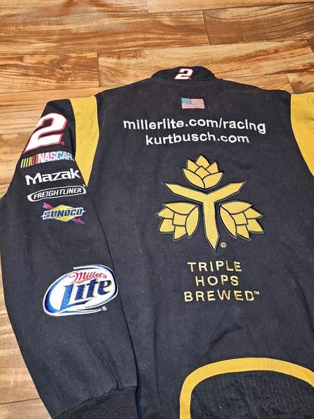 Vintage Nascar Racing Miller Lite Kurt Busch Triple Hops