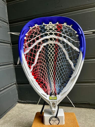 Warrior Nemesis Lite (Latest Head) - Pro Strung With TMD RW&B Mesh