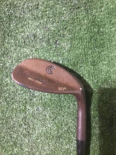 Cleveland Tour Action Reg. 588 RTG 60* Log Wedge (LW) Steel Shaft (34.5”)