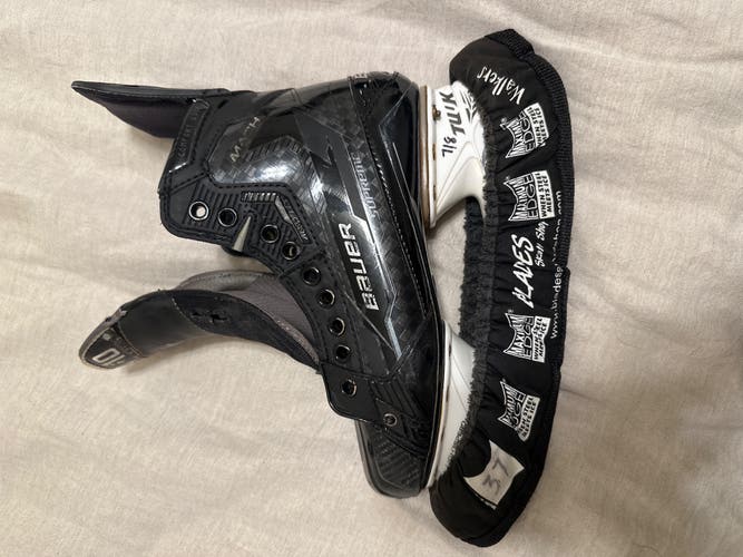 Used Bauer Supreme Mach Custom Hockey Skates