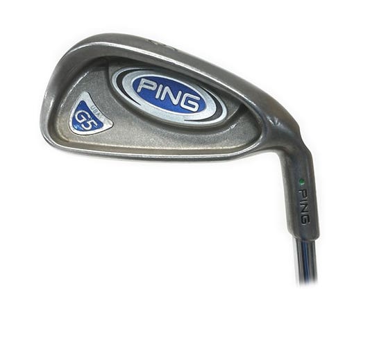 Ping G5 Single 6 Iron Green Dot Steel Cushin Regular Flex