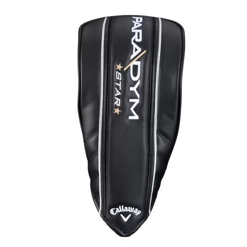 NEW Callaway Golf Paradym Star Black/White/Gold Driver Headcover