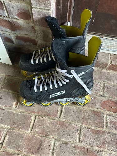 Used  Bauer Regular Width Size 10.5 RS Inline Skates