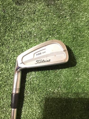 Titleist (Left Handed) 735-CM Forged 7 Iron Stiff 6.0 FCM Rifle Precision Steel