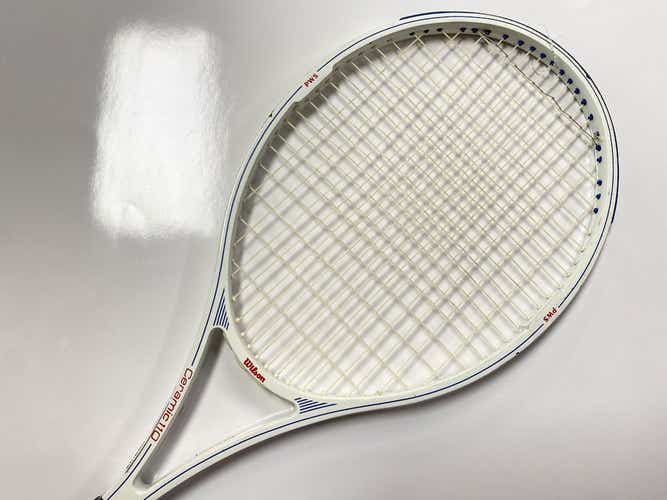 Used Wilson Ceramic 110 4 3 8" Tennis Racquets