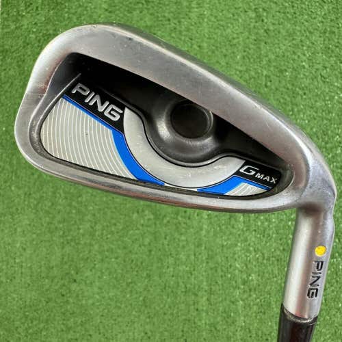 READ Ping Gmax 8 Iron Regular Flex CFS 70 Graphite Yellow Dot RH 36.5”