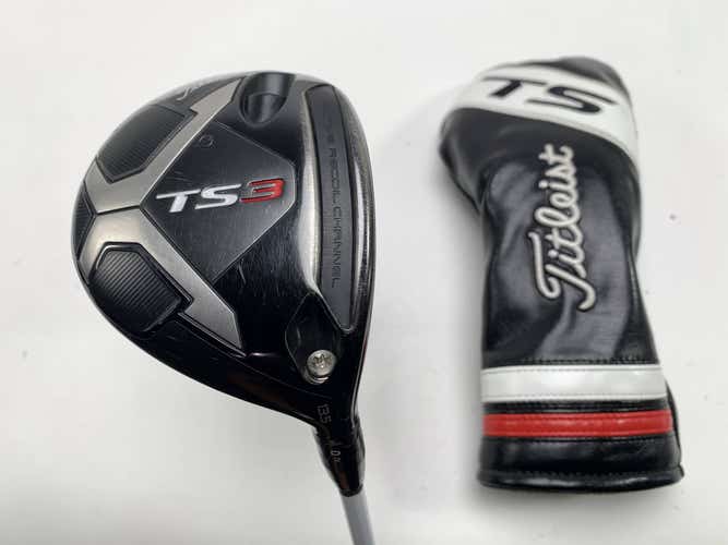 Titleist TS3 3 Fairway Wood 13.5* Fujikura Atmos Tour Spec 7S Stiff Mens RH HC