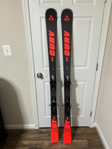 Fischer The Curv GT 80 Skis 173, with Fischer RSW 11 GW Demo Bindings