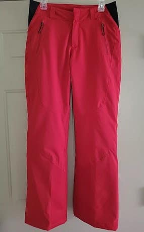 Spyder Ski Pants Size 8 Reg Red Women's