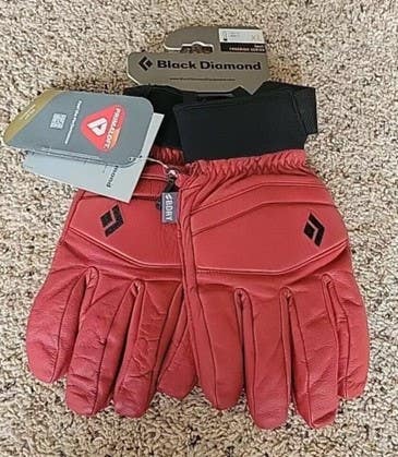 Black Diamond Spark Freeride Series Ski Gloves XL Rust Red