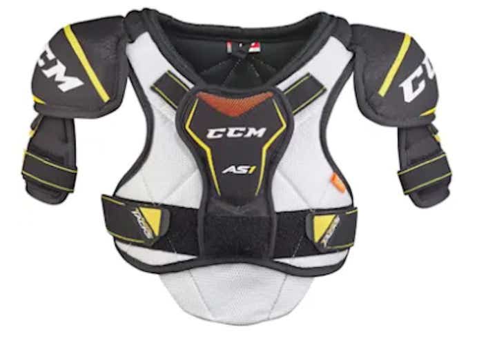 Ccm Youth Super Tacks As1 Shoulder Ice Hockey Shoulder Pads Sm